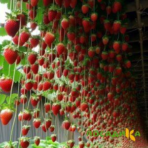 Клубника ампельная Анастасия купить по цене от 370р. в интернет-магазине «Посадика» с доставкой почтой в в Реже и по всей России – [изображение №1].